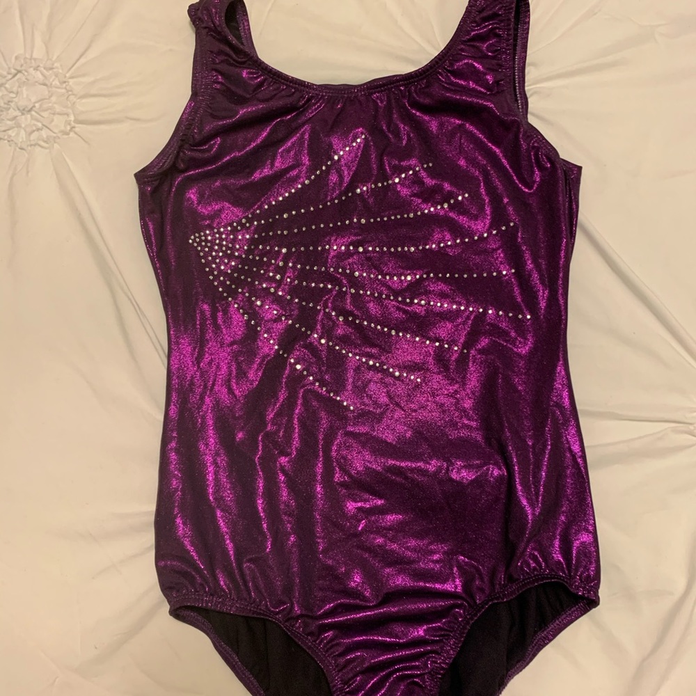 Purple leotard